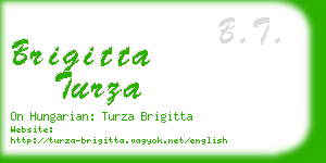 brigitta turza business card